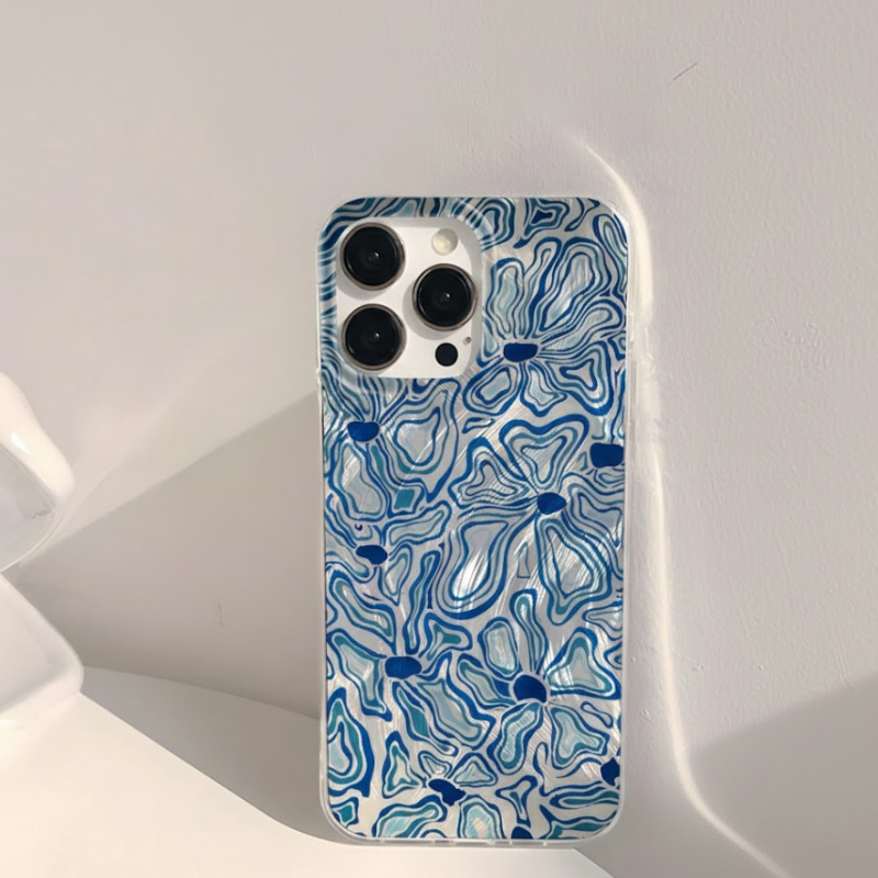 Coque Blue Flow