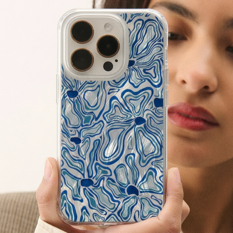 Coque Blue Flow