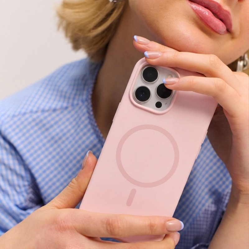 Coque Rose MagSafe