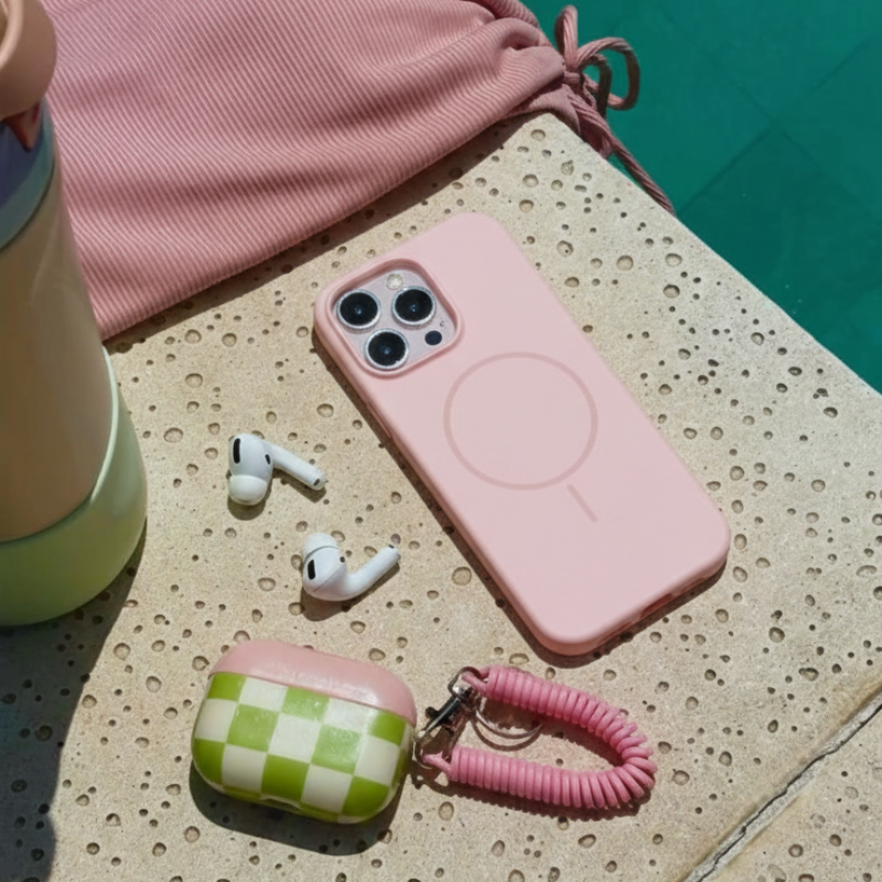 Coque Rose MagSafe