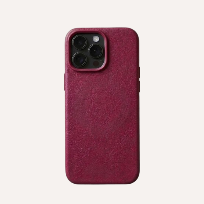 Coque Velvet Bordeaux